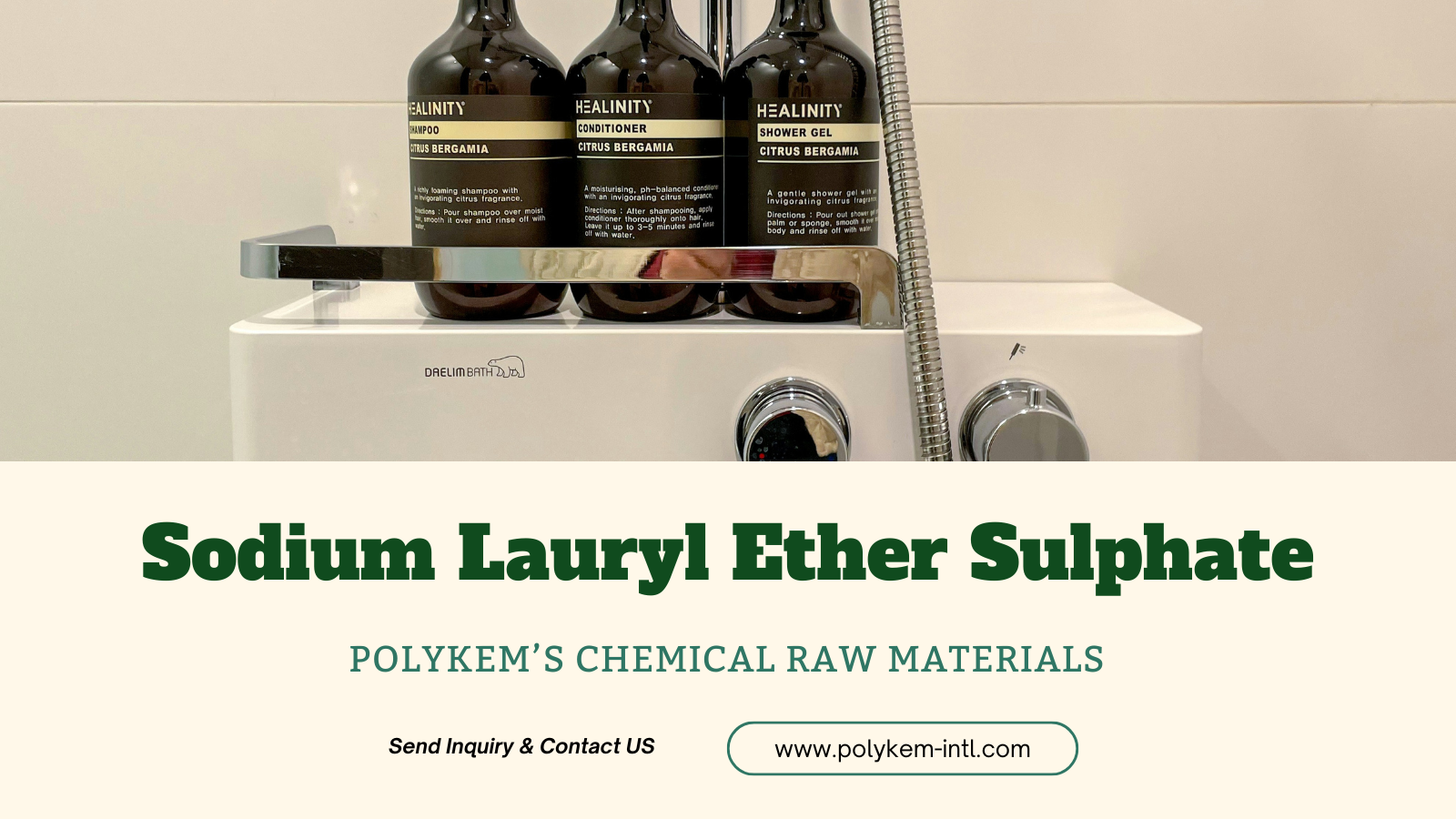 Ihr vertrauenswürdiger Tensidpartner: Polykem' Sodium Lauryl Ether Sulphate (SLES)